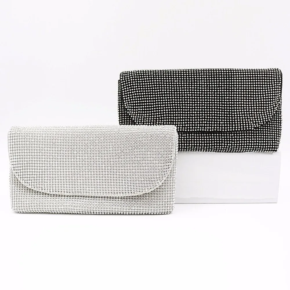 

Women's New Fashion All-around Banquet Large Capacity Envelope Bag