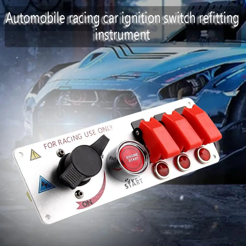 

Car Racing Ignition Switch Modification Instrument Switch Accessories Start Switch Racing Power Switch Car Accessories