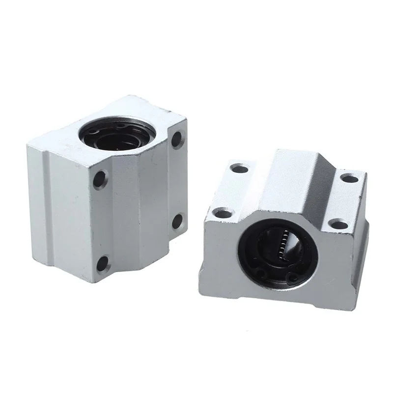 

2Pcs 12mm SC12UU Linear Motion Ball Bearing Slider Slide Bushing Replacement CNC