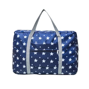 

Nylon Waterproof Travel Bag Unisex Foldable Duffle Bag Organizers Large Capacity Packing Cubes Portable Big Luggage Handbags