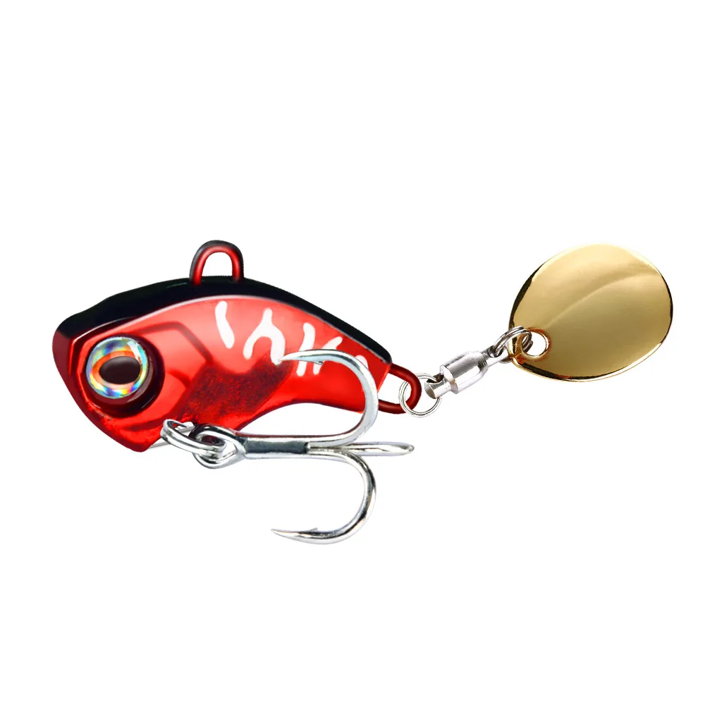 1PCS Rotating Metal VIB 9g/13g/16g/22g Wobbler Fishing Lure Sequins Tail Spinner Sinking Baits Spoon Crankbait Fishing Tackle 1PCS Rotating Metal VIB 9g/13g/16g/22g Wobbler Fishing Lure Sequins Tail Spinner Sinking Baits Spoon Crankbait Fishing Tackle