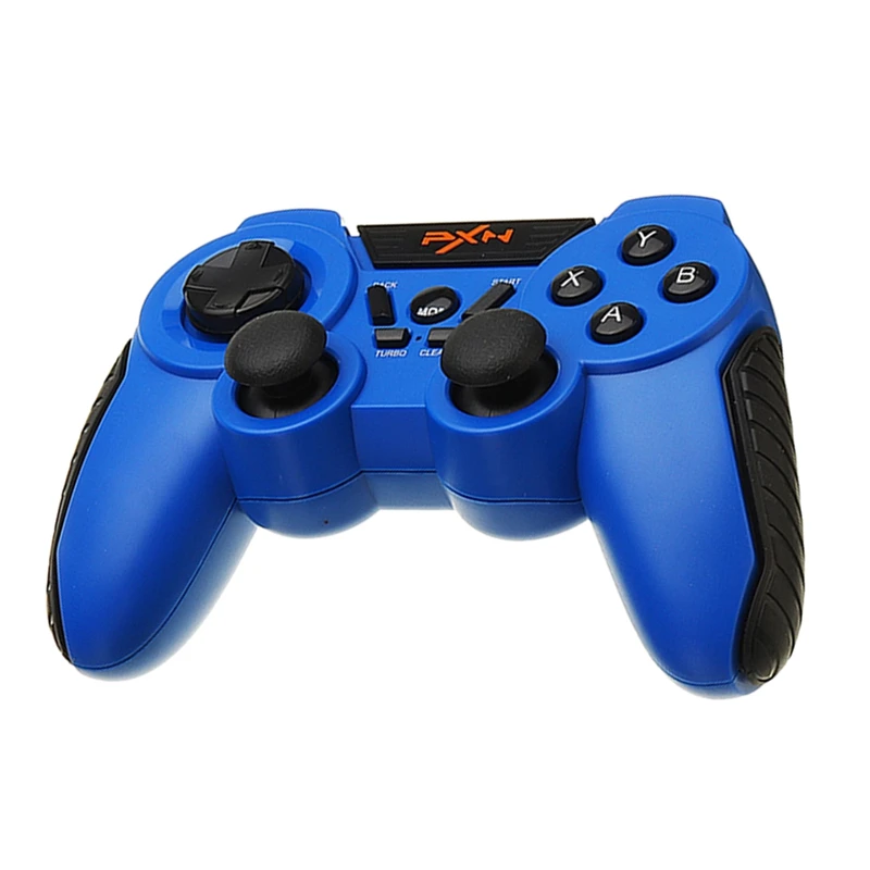 Blue FULL-Pxn-8663 Bluetooth игровой контроллер геймпад игровой портативный джойстик с зажимом для Android Windows смартфон/ТВ/ПК/планшета - Цвет: Blue