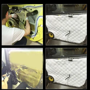 

Front cover Sound proof deadener PP + PET Waterproof Chassis Trunk 1pc