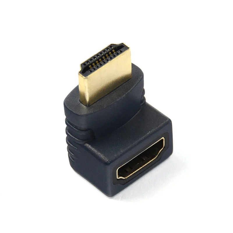 Cabletime HDMI Adapter 90/270 Degree HDMI Male to HDMI Female Converter Extender Gold-Plated for 1080P 60Hz HDTV PC C253
