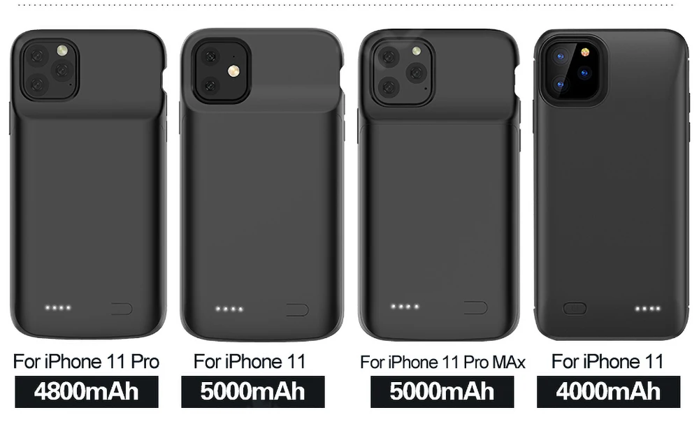 Зарядное устройство чехол для iPhone 5 5S SE 6 6S 7 8 Plus X XS XR XS MAX 11 Pro MAX Универсальное портативное зарядное устройство чехол