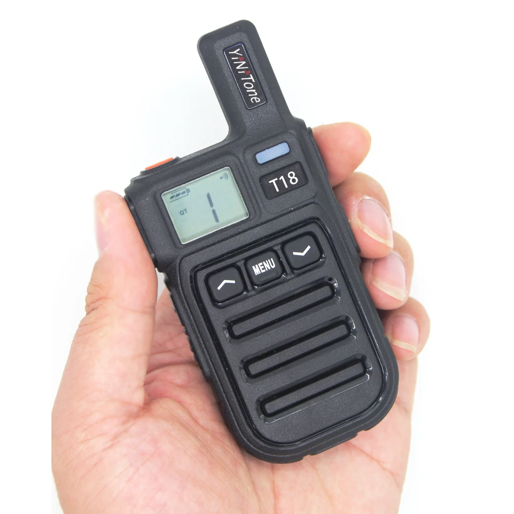 Мини-рация YiNiTone T18 PMR PMR446 446 радиоприемник VOX Handsfree FRS двухстороннее радио с