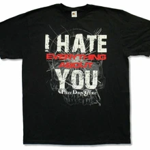 Three Days Grace HATE черная футболка взрослый все о вас