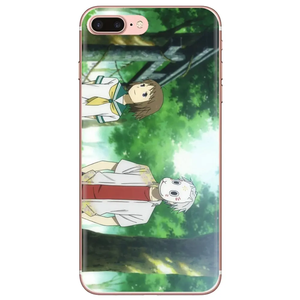 Силиконовый чехол для iPhone 11 Pro 4 4S 5 5S SE 5C 6 6S 7 8 X XR XS Plus Max iPod Touch Anime Hotarubi no Mori e Hotaru Art |