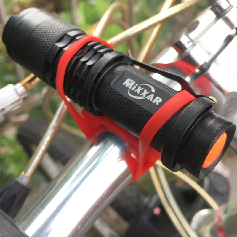 

Bike Accessories Mountain Silicone General Strap Bicycle Cover Elasticity Bike 8inch Gel Handlebar High Straps Multi-functional