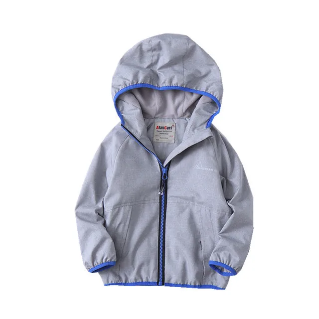 

Casual Embroidery Fleece Hooded Baby Boys Jackets Waterproof Child Coat Children Outerwear Kids Outfits For Autumn 3-14 Years