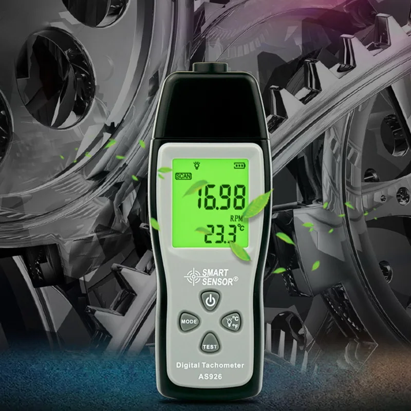 

No-Contact Digital Rotational Speed Meter Photo Tachometer Speedometer Photoelectric Tachometer Tester For Car Motor