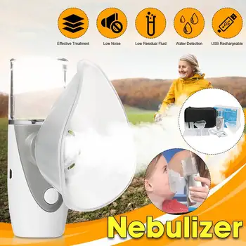 

medical Portable silent nebulizer Mini Handheld inhaler inhalator for kids Adult Atomizer nebulizador mesh Asthma nebulizadores