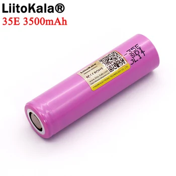 

2pcs/lot Original INR18650-35E 3.7V 3500mAh Max 13A Discharge Power Battery For Flashlight batteries