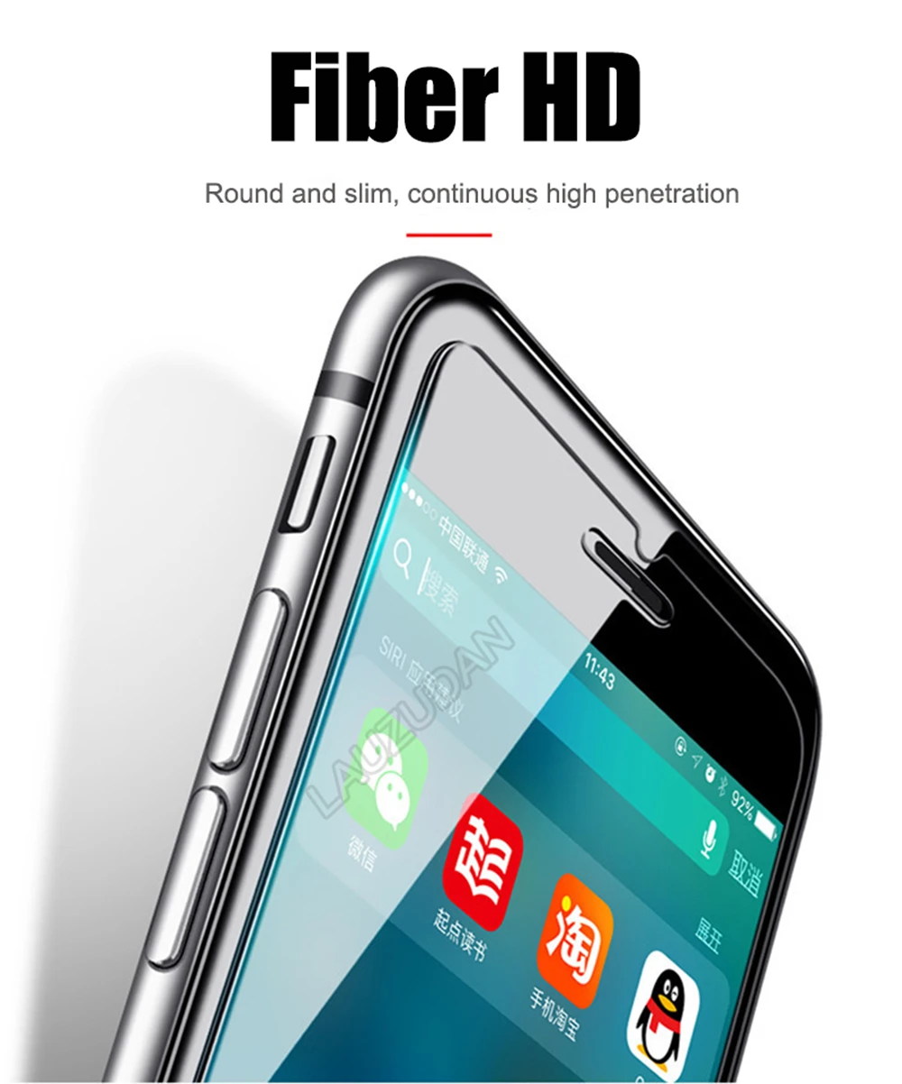 Tempered Glass For iPhone 7 8 6 6S Plus iPhone 11 7 5 5S SE 2020 Screen Protector Glass For iPhone 11 Pro Max X XS Max XR Glass