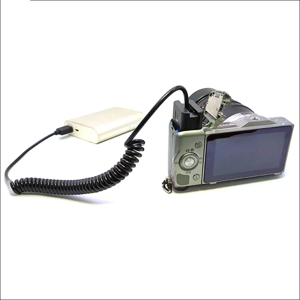 5V 2A-4A AC-PW20 NP-FW50 пружинный usb-кабель адаптер для sony Камера Alpha NEX F3 5R 5T 3N 5N A33 A37 A55 A5000 A6000 A6300 A6500