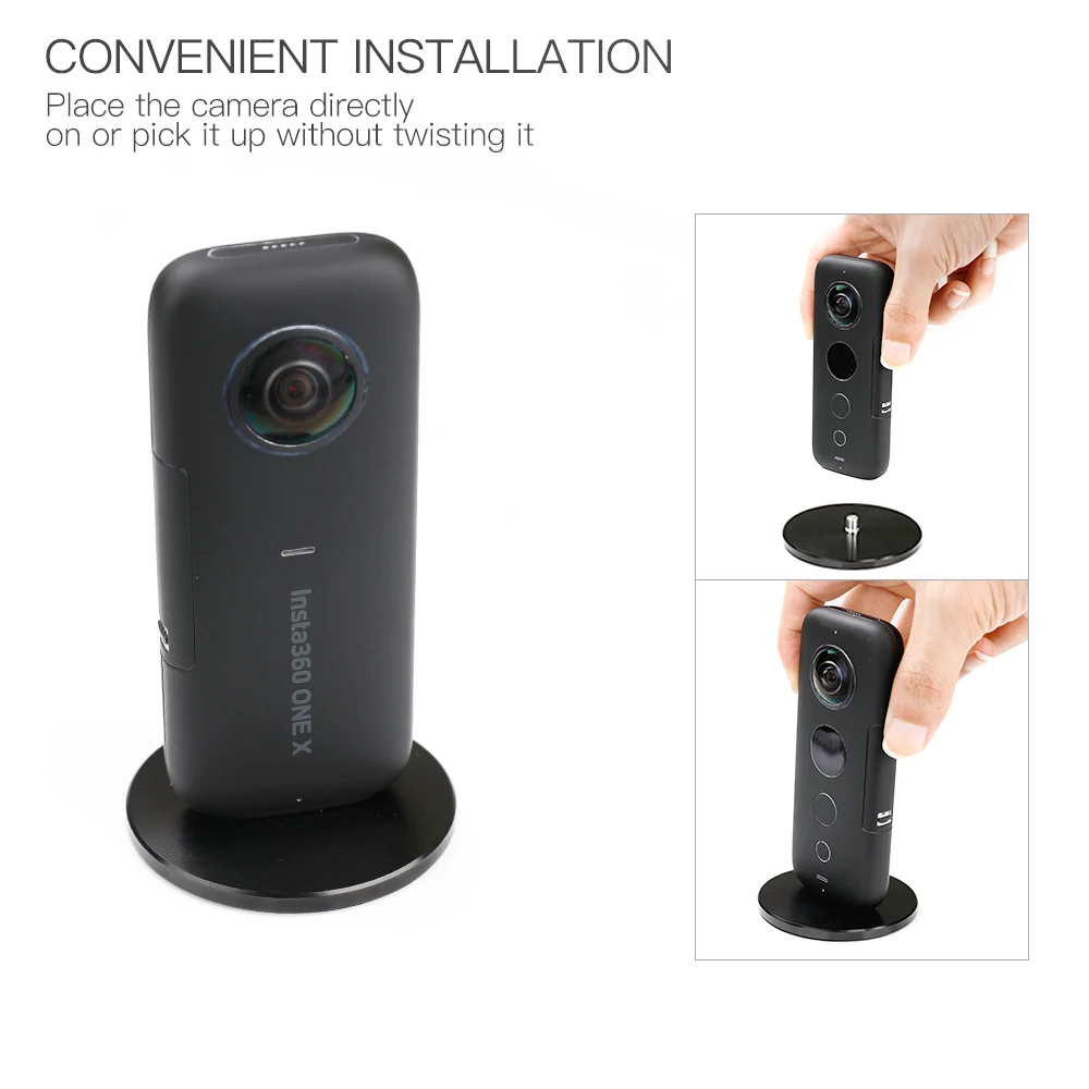 Алюминиевая Подставка стабилизатор для Insta360 One X базовое крепление Настольный держатель для Insta360 ОДИН Настольный кронштейн Аксессуары для спортивной камеры