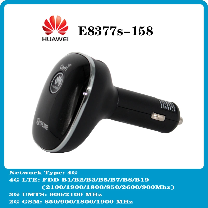 Модем Huawei 4G E8377 E8377s-158 LTE Hilink модем Carfi 150 Мбит/с Wi-Fi с антенной PK E8372 B525 | Компьютеры и