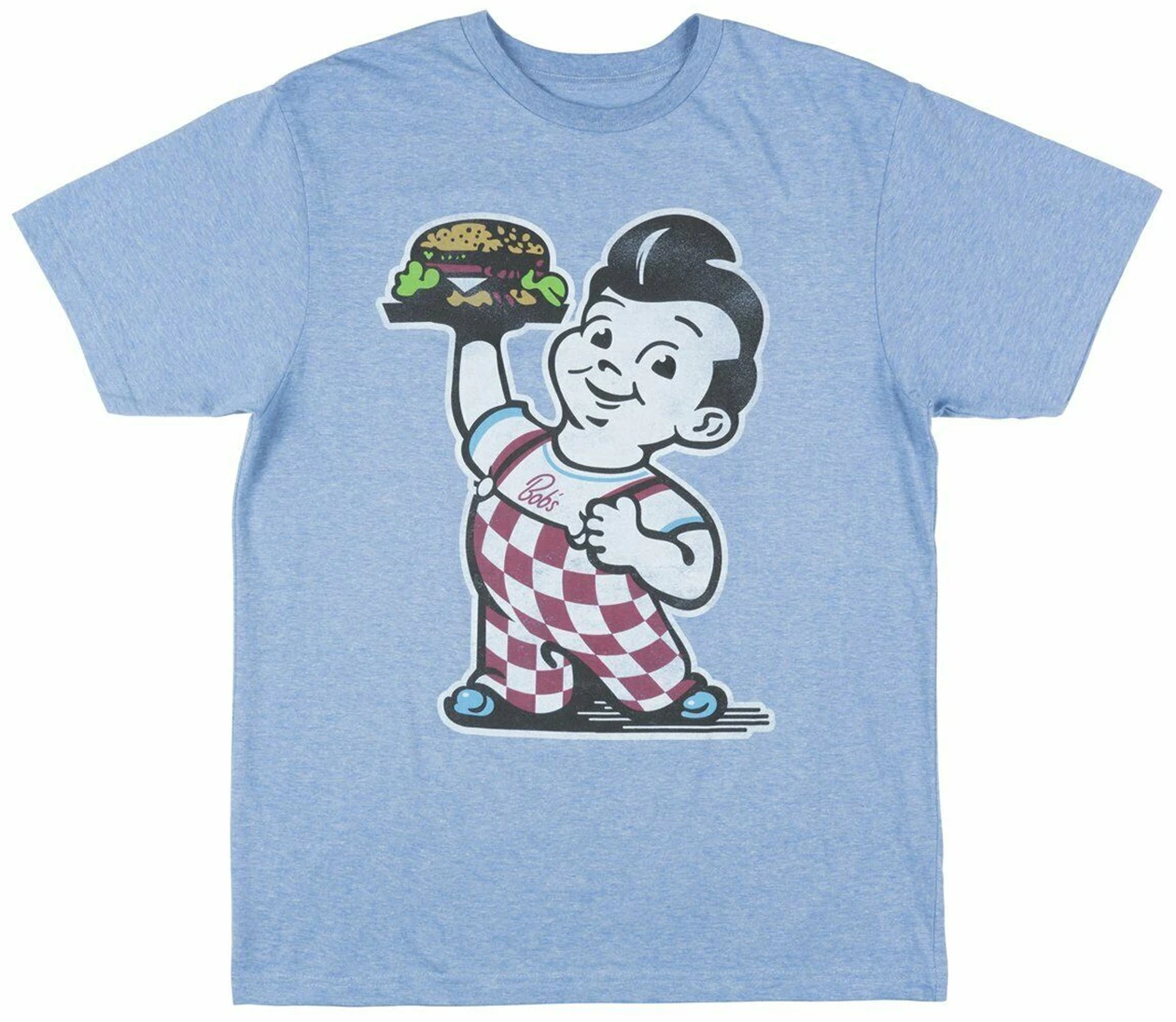 Bobs Big Boy Burger винтажные топы с короткими рукавами футболка Ретро стиль мужская