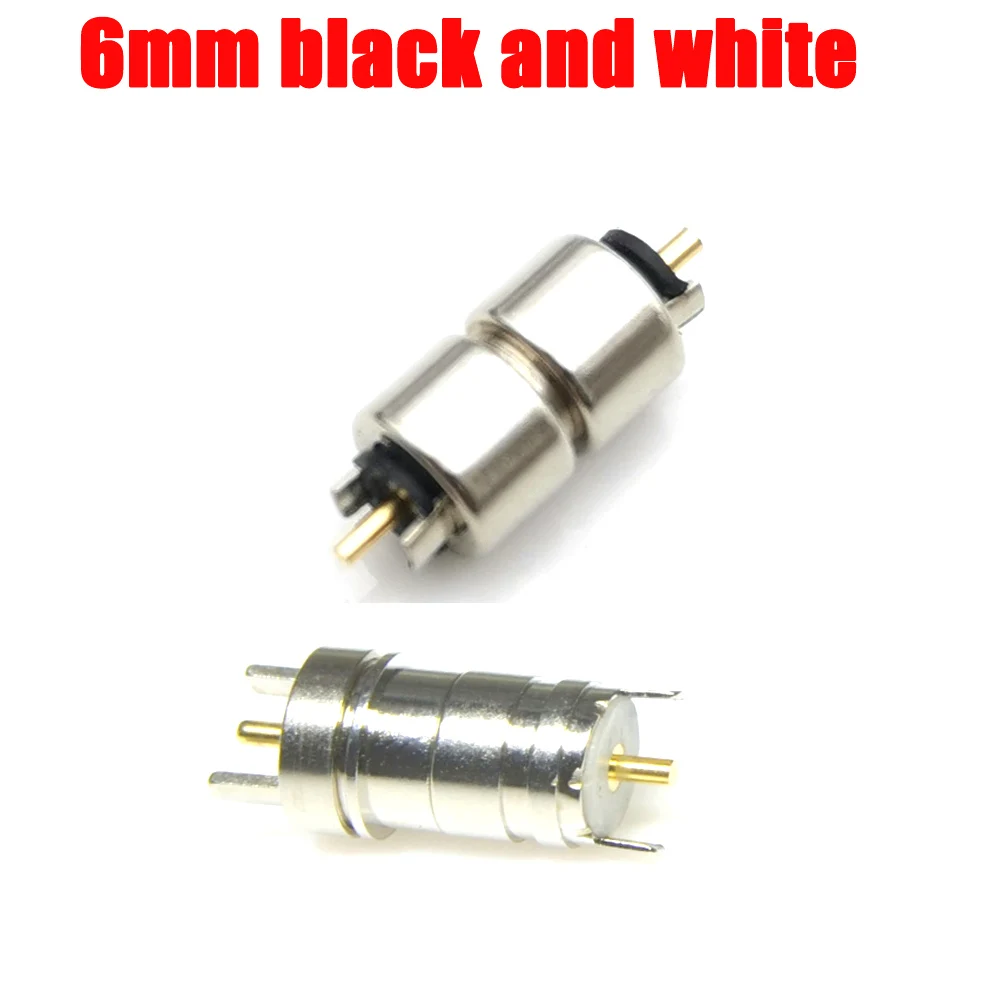

4set 6mm 2Pin Magnet Single Spring-Loaded Magnetic Cable Pogo pin Connector Charge Power male female Probe5-12V Solder Wire type