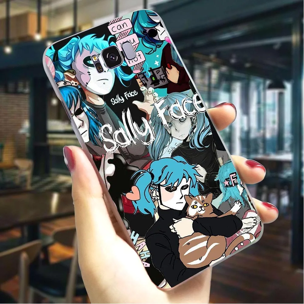 Жесткий чехол для телефона Sally Face Game Galaxy A6 Plus A3/A5 A8 Plus/A7 A9 2018 A10 A20 A30 A40 A50 A60 A70 M40 |