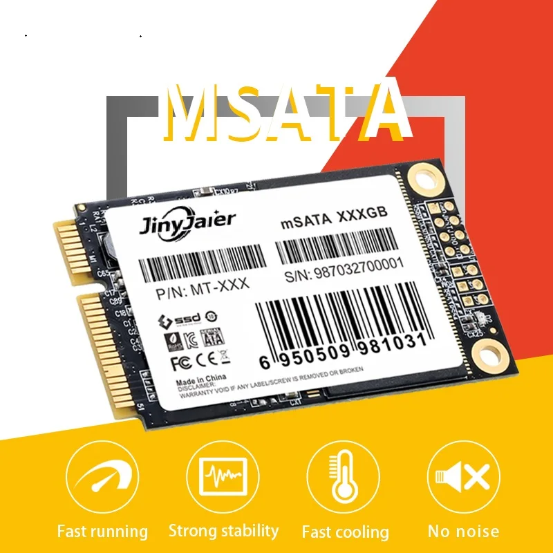 MSATA SSD 240 ГБ JinyJaier ssd 120 128 256 mSATA 1 ТБ жесткий диск внутреннего твердотельных дисков