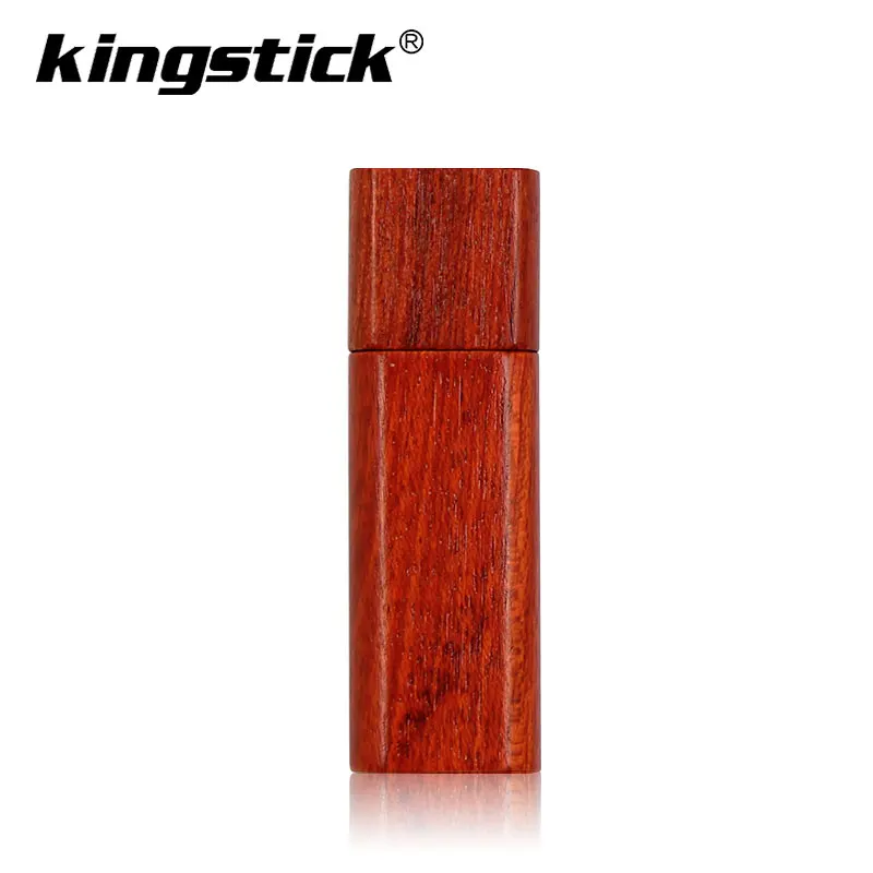 Хит продаж прямоугольная деревянная красная древесина u диск флеш USB 2 0 подарок