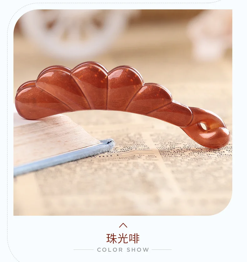 As Genuine Product Wholesale Banana Clip Horizontal Clip Ponytail Clip Headband Turned Accessories