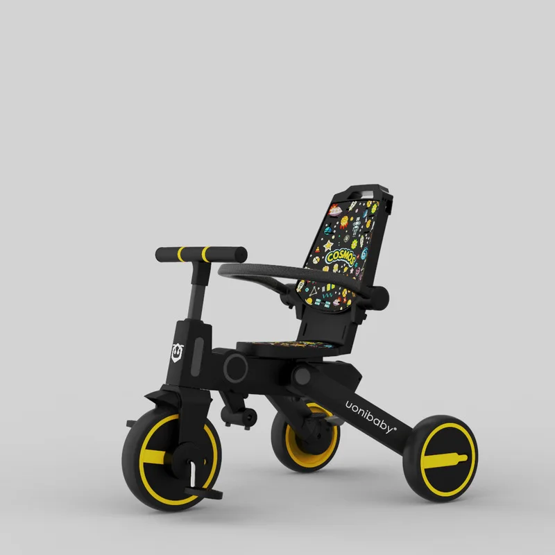 7 In 1 Foldable Tricycle For Kids Baby 