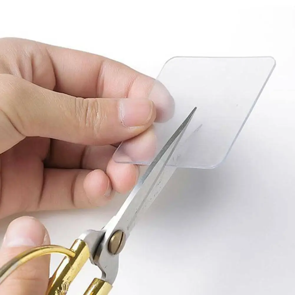 

5/10pcs Invisible Double-sided Adhesive Hook Auxiliary Strong Bathroom Hook Stickers Magic Tools Transparent Stickers Water A4C3