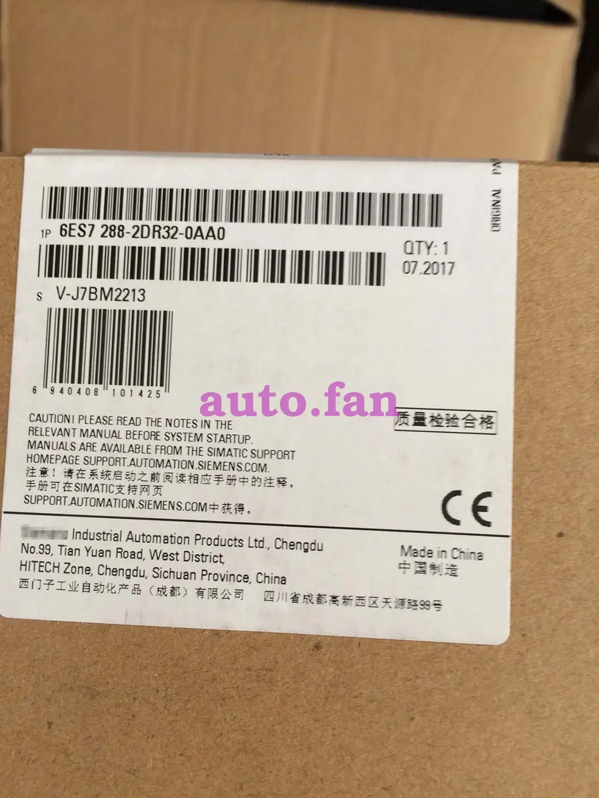 For 6ES7 288-2DR32-0AA0 module 6ES7288-2DR32-0AA0 photo