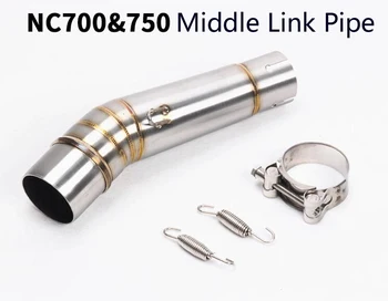 

For HONDA NC700 NC750X NC750 NC700S 2012-2017 Motorcycle Exhaust middle Link pipe Slip on