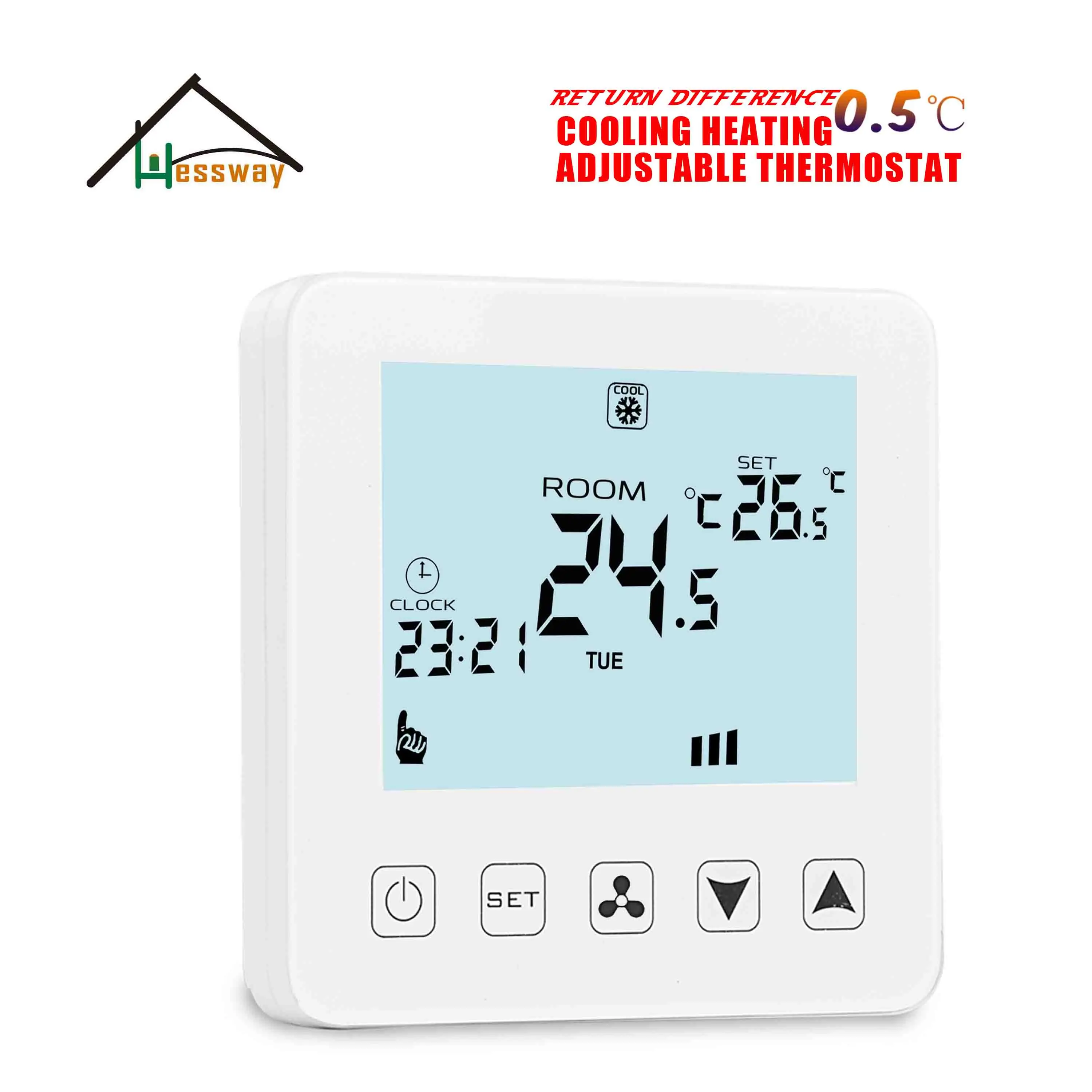 4 P/2 P ЕС температурный термостат контроль за охлаждение, отопление