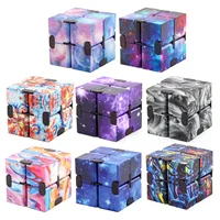 Fidgets Toy Autism Anti Stress Relief Creative Infinite Cube Magic Cube Office Flip Cubic Puzzle Stop Stress Reliever Autism Toy 1