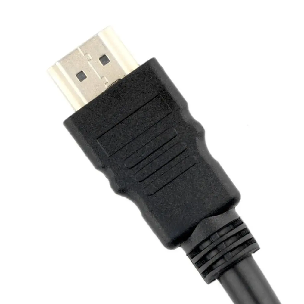 Переходник для кабеля HDMI 1.4B сплиттер 1 в 2 выхода Кабельный разъем порт