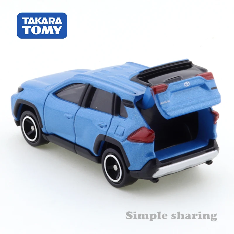Модель автомобиля Takara Tomy Tomica 81 Toyota RAV4 в масштабе 1/66 популярная детская