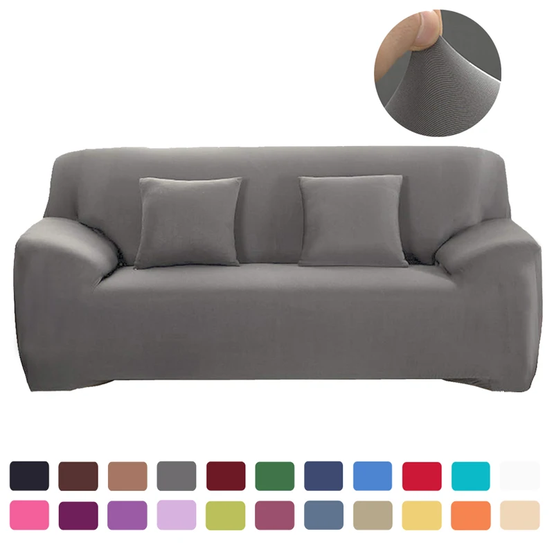 Sofa Cover Solid Color Sofa Covers Spandex Universal Modern Elastic Stretch Sofa Covers For Living Room Europe In Sofa Cover