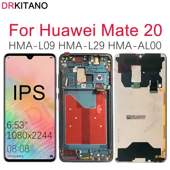 

For 6.53" Huawei Mate 20 LCD Display Touch Digitizer Screen With Frame For Huawei Mate 20 LCD Mate20 HMA-L29 Screen Replacement