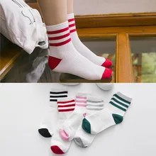 ; Хлопковые женские Носки ярких цветов; Простые Модные Детские носки без пятки