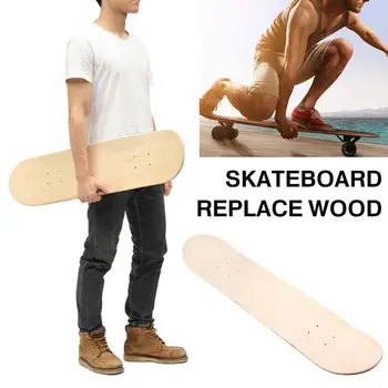 

Natural Wood DIY Decoration Exercises Double Skate Decks Blank Skateboard Decks Contest Replacement Double Concave Deck