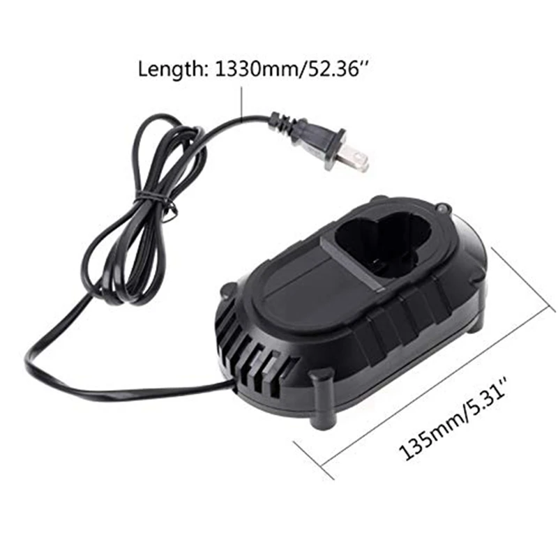 Зарядное устройство для Makita Bl1013 Df330D 12,6 в литий-ионные батареи Dc10Wa Dls Homeful Us Plug