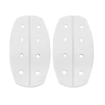 

2Pcs/Pair Women Bra Strap Cushion Holder Soft Silicone Non-Slip Pliable Ease Shoulder Discomfort Protectors Pads Breathable Hole