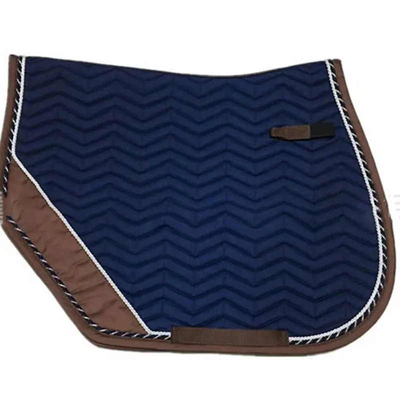 Honeycomb Cotton Large Composite Saddle Red/Blue/Dark Green Saddle Cushion Horse, Equestrian Supplies