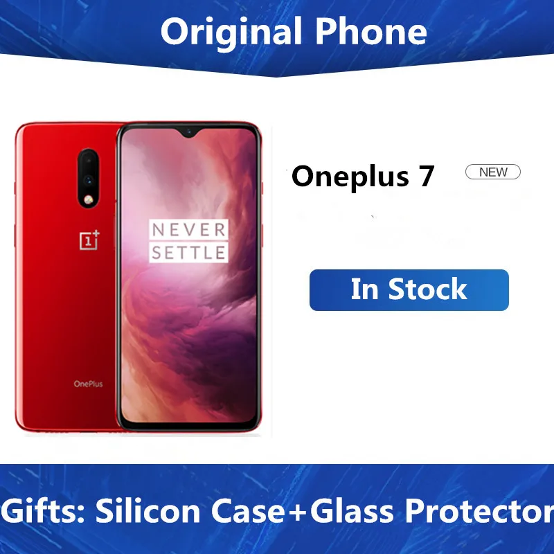 Смартфон Oneplus 7 оригинал Snapdragon 855 восемь ядер 8 ГБ 12 ОЗУ+256 ПЗУ UFS 3.0 6 41 дюймовый экран