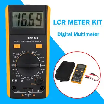 

ZEAST BM4070 Digital LCD Meter Inductance Capacitance Resistance Tester Multimeter 1999 Meter Professional Multimeters Tools