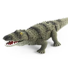 Пульт дистанционного управления, имитирующий крокодиловую игрушку, можно прямолинейно ползать детей, игрушка в подарок