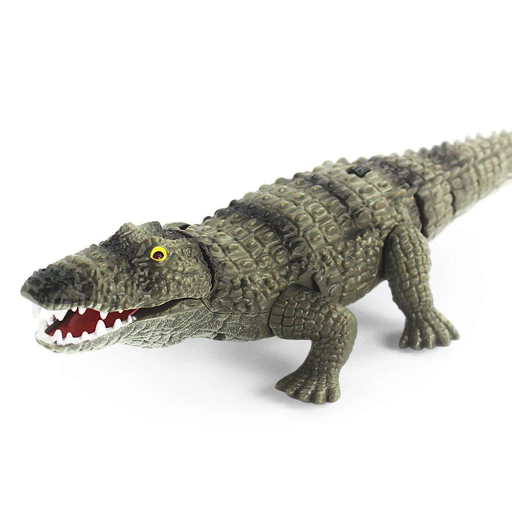 

Remote Control Simulate Crocodile Toy Can Rectilinear Crawling Kids Animal Toy Gift