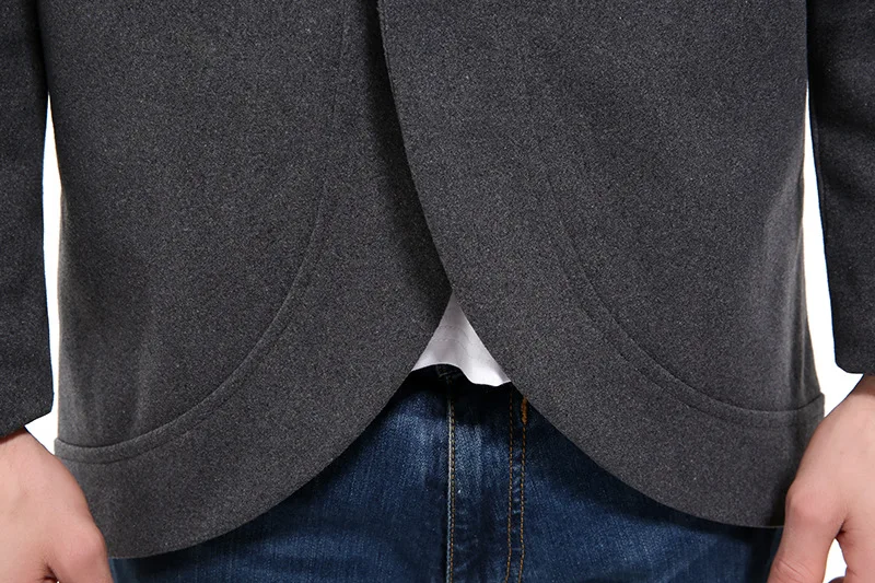 Пальто куртка Тренч для мужчин ветровка Masculino Тонкий ветрозащитный плащ Мужская одежда осень Hombre Твердые MOOWNUC