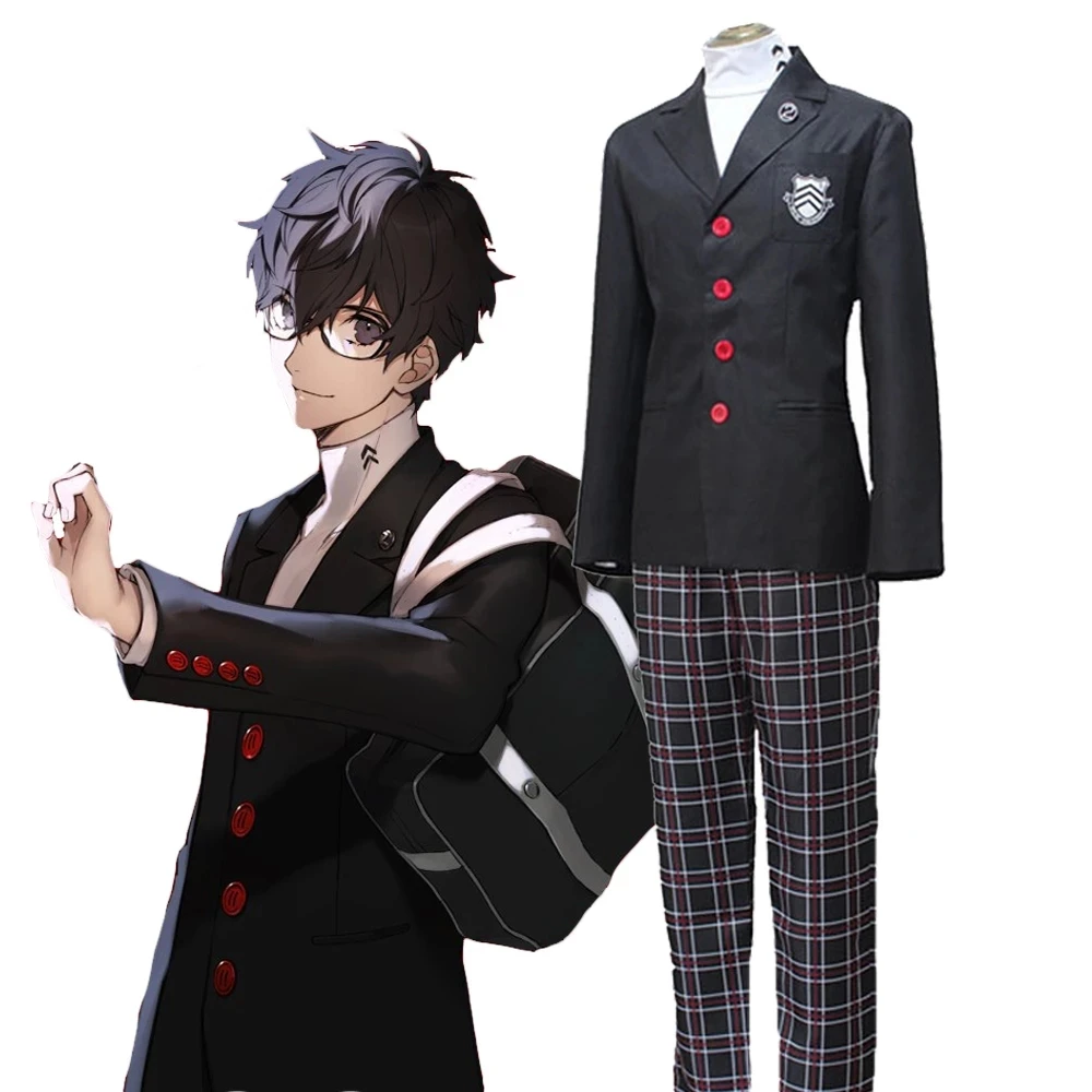 Костюм для косплея из Игры Persona 5 Акира Курусу костюм P5 Рен Амамия полный комплект