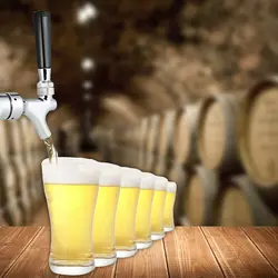 Высокое качество пивоваренное пиво водопроводный хромированный латунный пивной клапан насоса переключатель подходит для домашнего