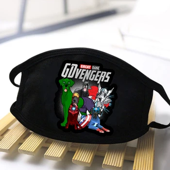 

Gdvengers Soft Comfortable Face Masks High Quality Polyester Washable Mens/Women Breathable Skin-Friendly Male Anti Haze Masks